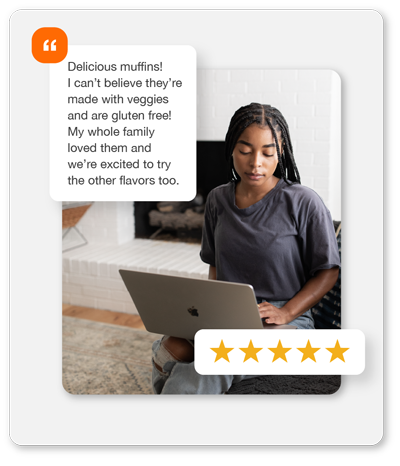 Shopper Leaves Authentic Rating and Review on Retailer Site of Choice